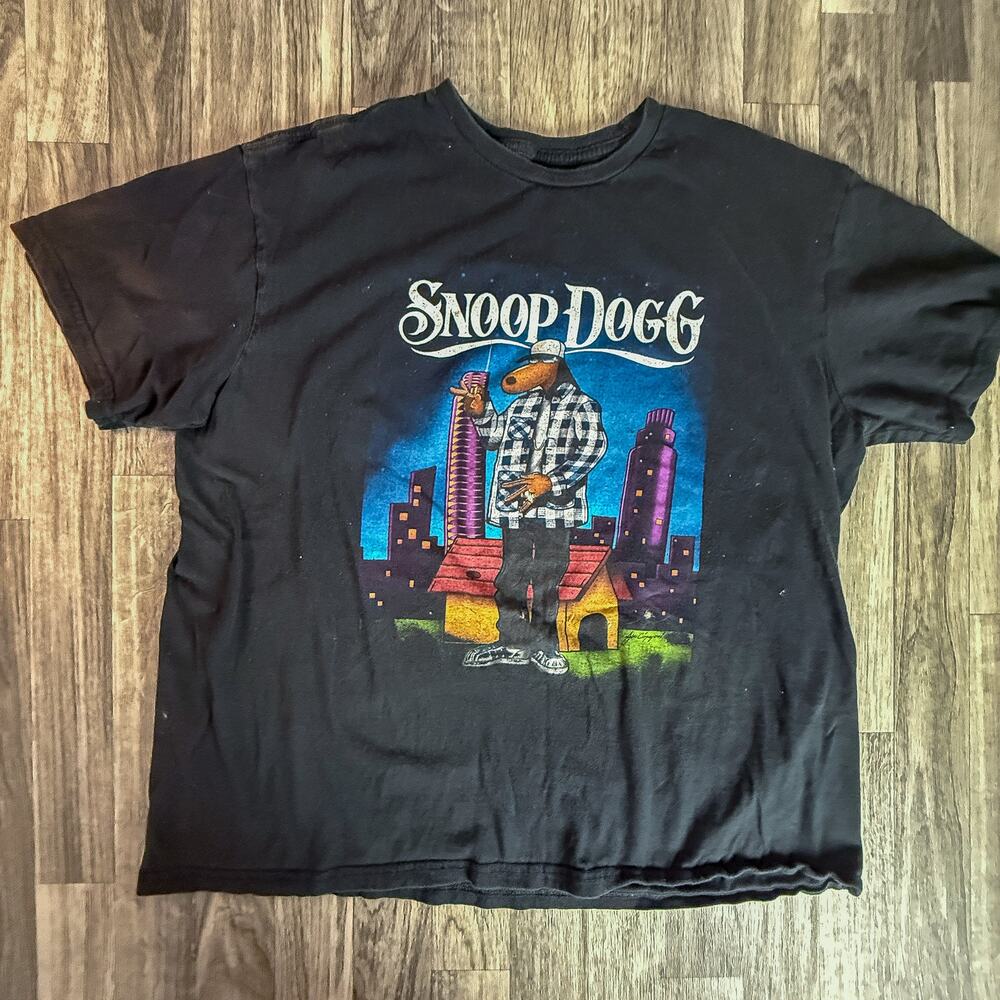 Snoop Dogg Joe Cool Graphic Tee XL Black 2023 Daryl Daniels Dogg Collection